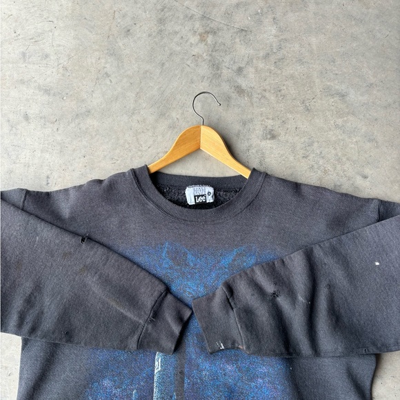 Vintage 90s Seawolf Graphic sweatshirt | Fits like L - Picture 4 of 6